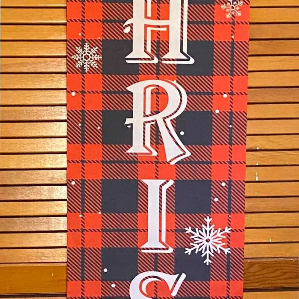 MERRY CHRISTMAS outdoor banners - Picture 7 of 12
